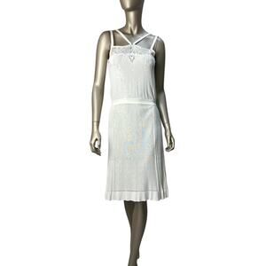 Chanel Lace-trimmed Slip Dress  Sz.38